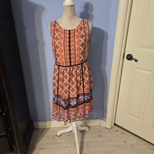 Beige by Eci Size 12 Womens Dress